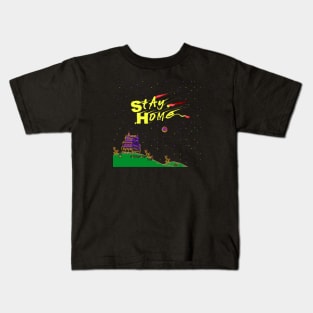 Stay Home, You Maniac! Kids T-Shirt